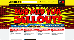 Desktop Screenshot of jbhifi.co.nz